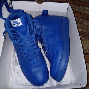 Air forces ones royal blue Size 12 men